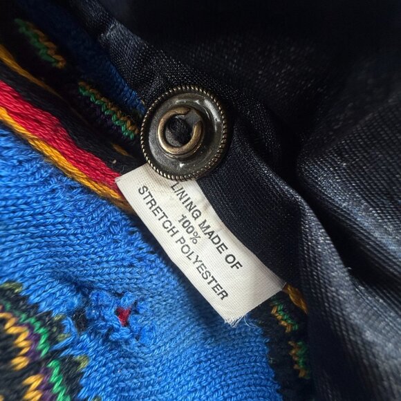 Coogi Medium Cotton Colorful Australia Knit Sweater Vest Sleeveless 3D ** - Picture 15 of 16